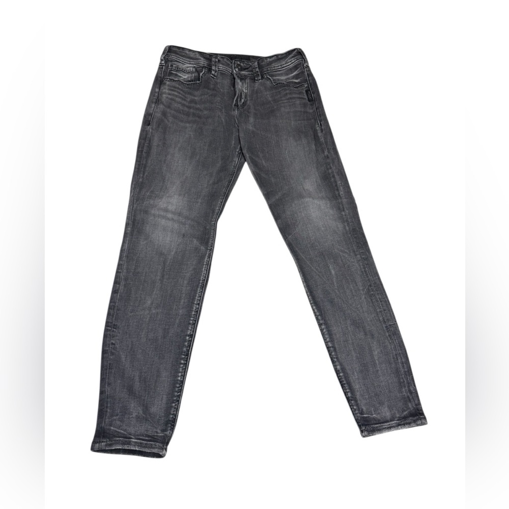 Silver Jeans Women's Dark Gray Ankle Jeans
